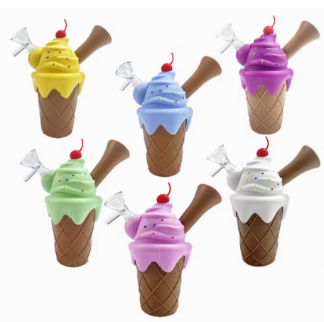 mini pipa de agua con forma de helado